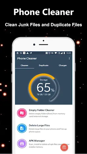 Скриншот 1 — Phone Cleaner:Clean my Android