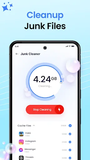 Скриншот 2 — Phone Cleaner – Junk Cleaner