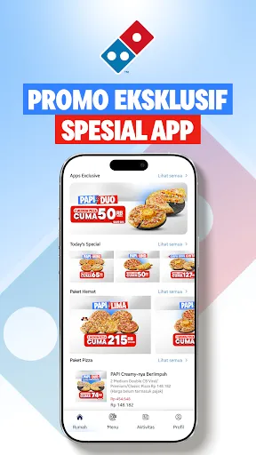 Скриншот 2 — Domino's Pizza Indonesia