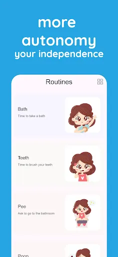 Скриншот 5 — Autism Kids: Voice & Routines