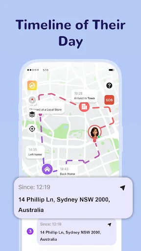 Скриншот 4 — GPS Tracker - Family Locator