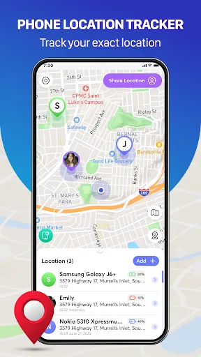Скриншот 7 — Phone Tracker & GPS Location