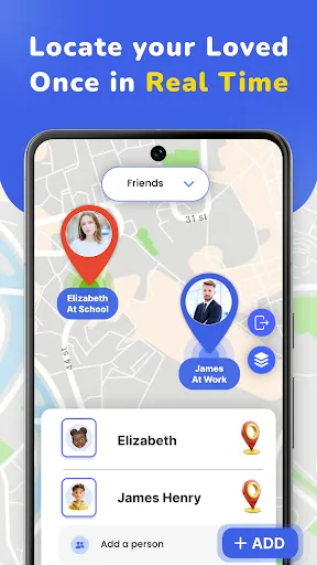 Скриншот 2 — Family Locator Number Tracker