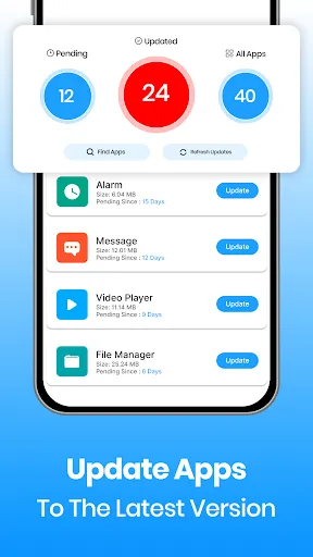 Скриншот 2 — Phone updater -Software update