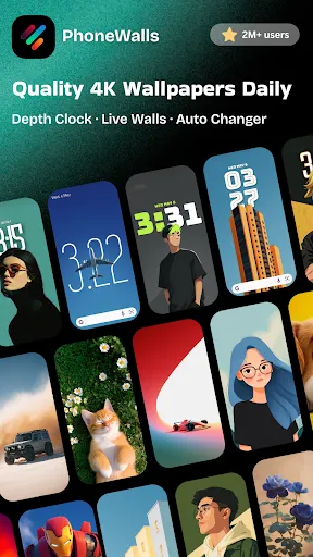Скриншот 1 — Обои 4K – PhoneWalls HD
