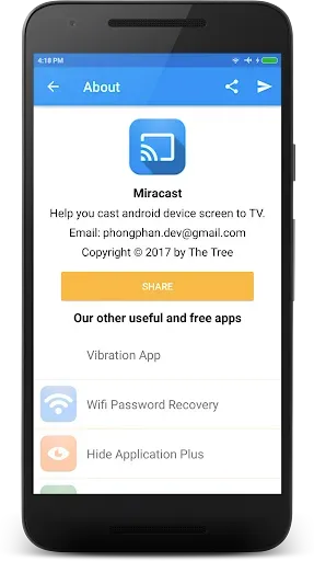 Скриншот 6 — Miracast - Wifi Display
