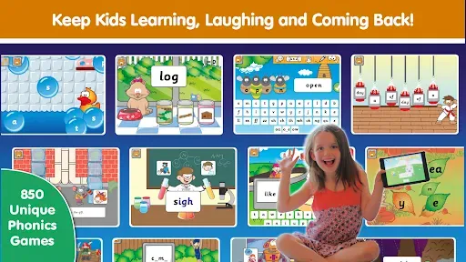 Скриншот 2 — Phonics Hero: Learn to Read