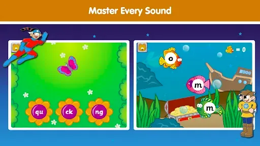 Скриншот 4 — Phonics Hero: Learn to Read