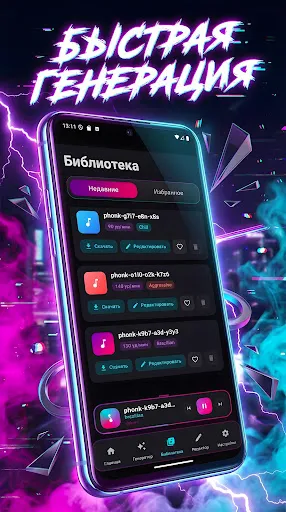 Скриншот 5 — Создать Фонк: Генератор Музыки