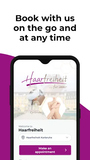 Скриншот 1 — Haarfreiheit ...für immer