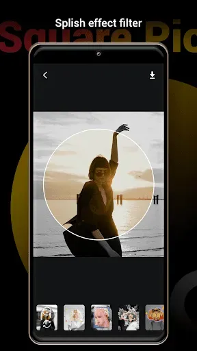 Скриншот 3 — Photo Editor Pro - Square Pic