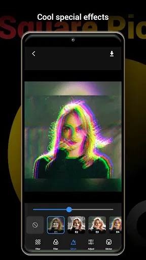 Скриншот 5 — Photo Editor Pro - Square Pic