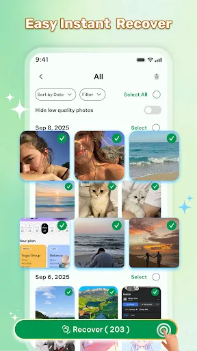 Скриншот 2 — Recover Photos – Delete Files