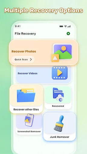 Скриншот 4 — Recover Photos – Delete Files