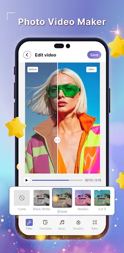 Скриншот 1 — PhotoStory Maker