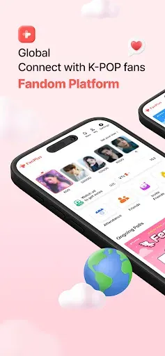 Скриншот 1 — FanPlus: Idol Vote & Community
