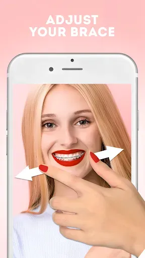 Скриншот 6 — Брэкеты Фоторедактор: Стикеры