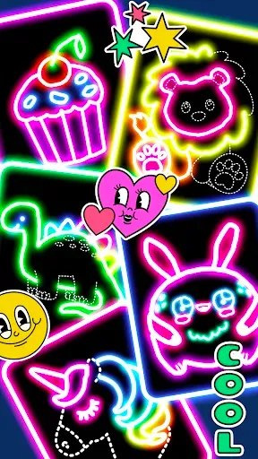 Скриншот 1 — Рисовалка Обводилка Kids Game