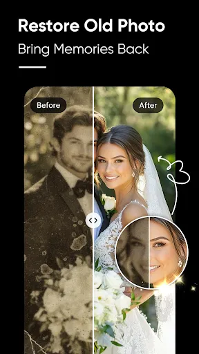 Скриншот 1 — AI Photo Editor: Face & Style