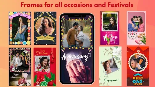 Скриншот 3 — Greet Photo Frame Photo Editor