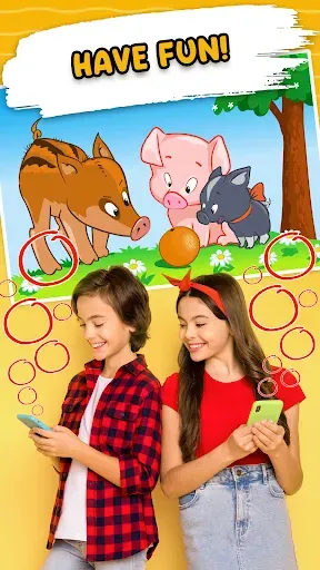 Скриншот 5 — Найди отличия игры для девочек