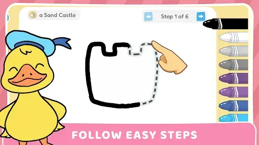 Скриншот 3 — Kids Learning: Draw and Color