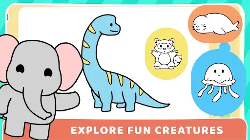 Скриншот 6 — Kids Learning: Draw and Color