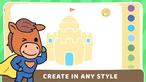 Скриншот 7 — Kids Learning: Draw and Color