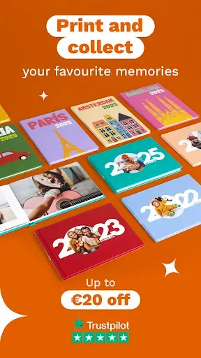 Скриншот 1 — Photosi - Photobooks & Prints