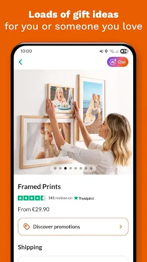 Скриншот 2 — Photosi - Photobooks & Prints