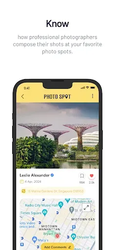 Скриншот 6 — PhotoSpot: For Travel Planning