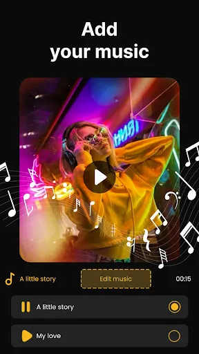 Скриншот 3 — Photo Video Maker Music Song