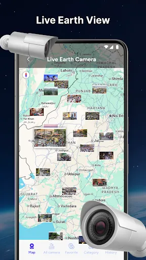 Скриншот 3 — GPS Map: Live Earth Camera 3D