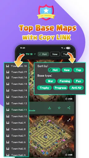 Скриншот 3 — Clashtasia - Base Layout link