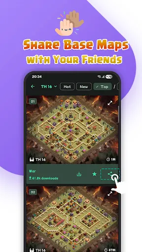 Скриншот 6 — Clashtasia - Base Layout link