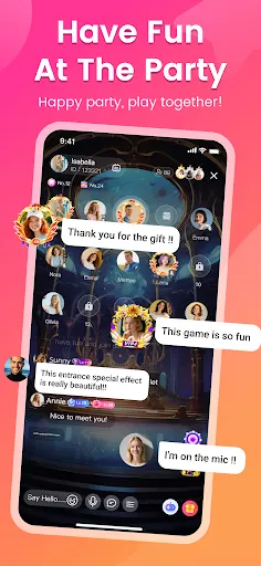 Скриншот 3 — Waha - Video Chat & Party