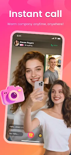 Скриншот 4 — Waha - Video Chat & Party