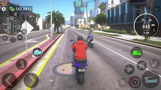 Скриншот 2 — Real Moto Bike Driving Games