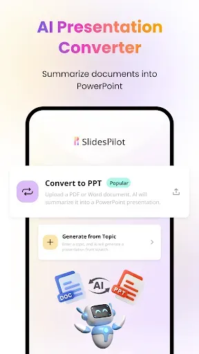 Скриншот 4 — SlidesPilot: AI PowerPoint