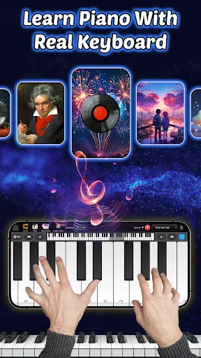 Скриншот 1 — Piano: Play & Learn Piano
