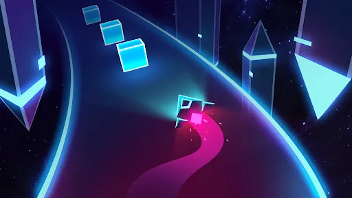 Скриншот 8 — Beat Rush: Cyber Neon Rhythm
