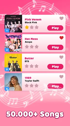 Скриншот 1 — Music Piano Tiles - Kpop UsUk