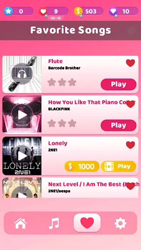 Скриншот 2 — Music Piano Tiles - Kpop UsUk