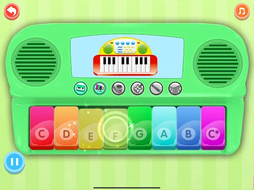 Скриншот 7 — ABC Piano:Фортепиано для детей