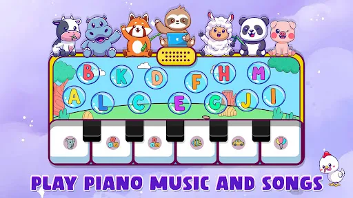 Скриншот 1 — Musical Toy Piano and Songs