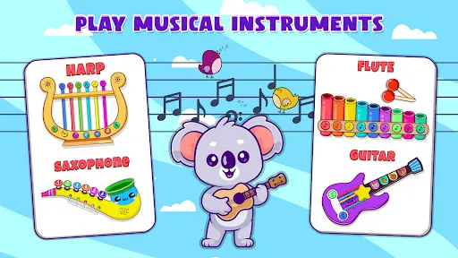 Скриншот 3 — Musical Toy Piano and Songs