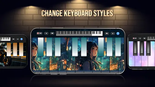 Скриншот 4 — Piano Keyboard - Klavierlehrer