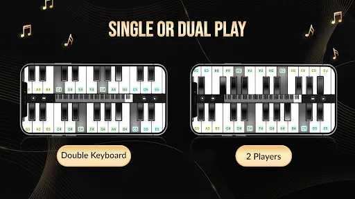 Скриншот 5 — Piano Keyboard - Klavierlehrer