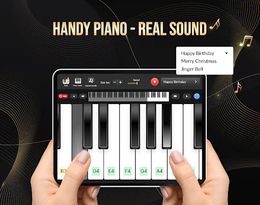 Скриншот 7 — Piano Keyboard - Klavierlehrer