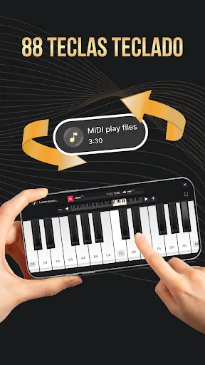 Скриншот 5 — Piano: Aprender Piano & Notas